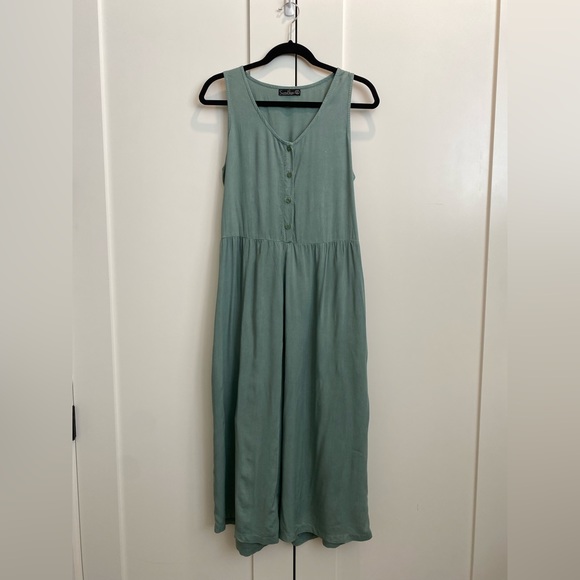 Teal Jumpsuit - Picture 1 of 6